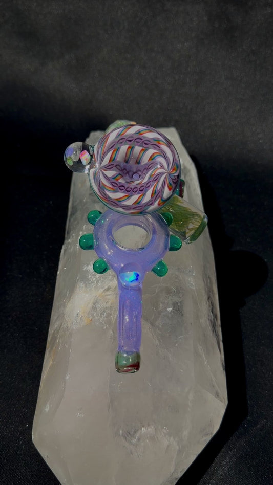 Crushed Opal Double Doughnut Hammer